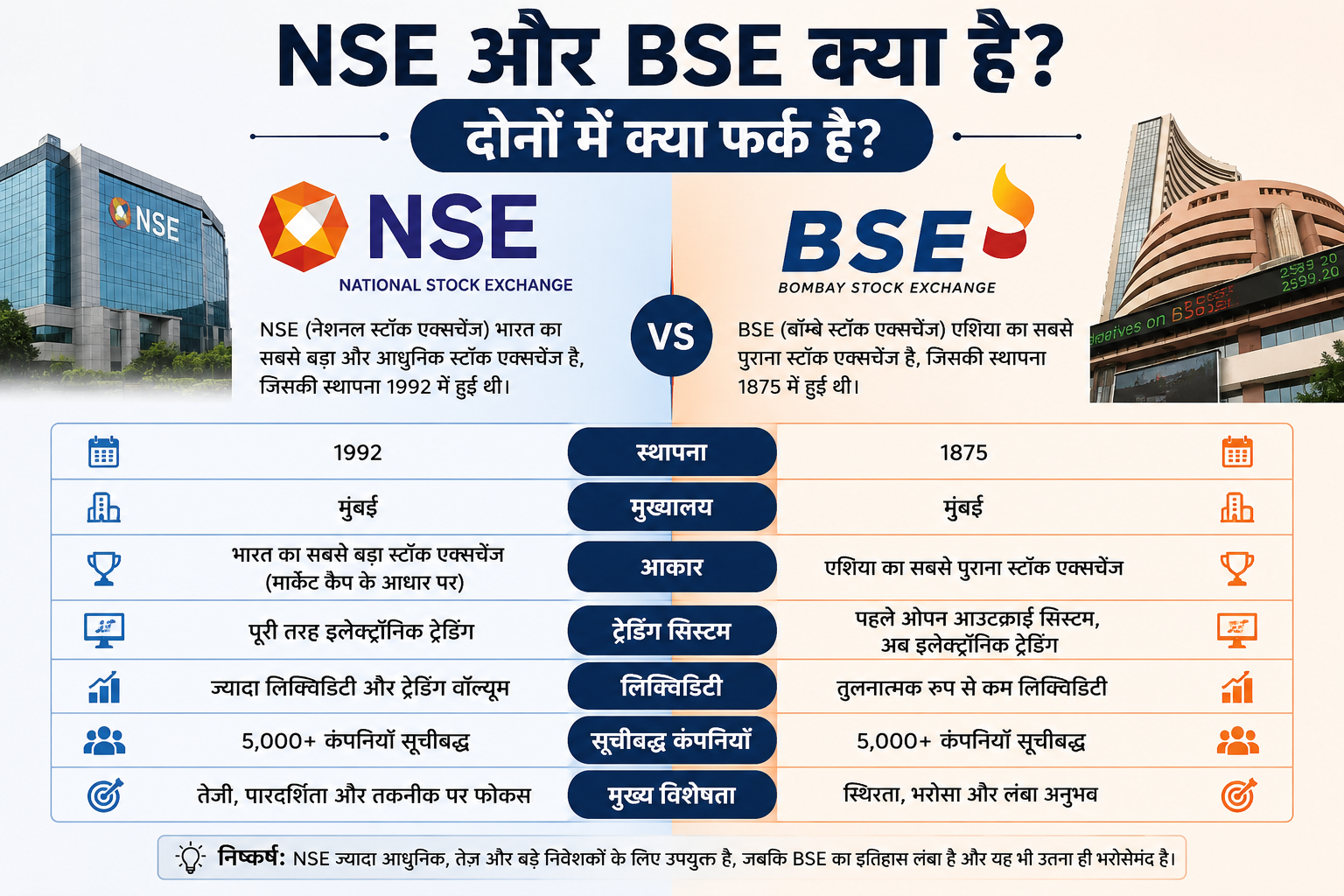 NSE BSE kya hai